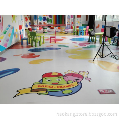 Indoor 3x9 exhibition booth custom logo flooring